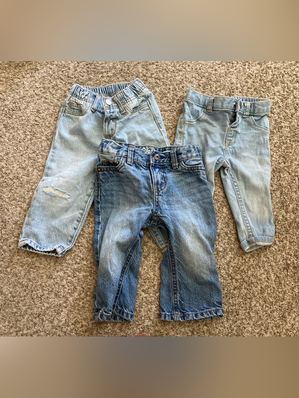 Baby boy jeans - multiple brands